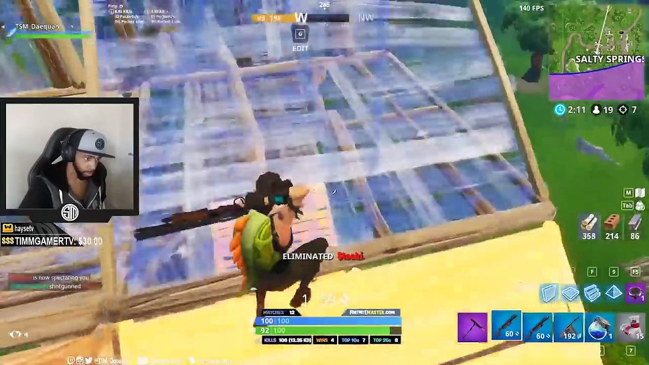 Nick Eh 30 vs Myth 1v1 Build Battle (Pro Playground) | Fortnite Best Stream Moments #295