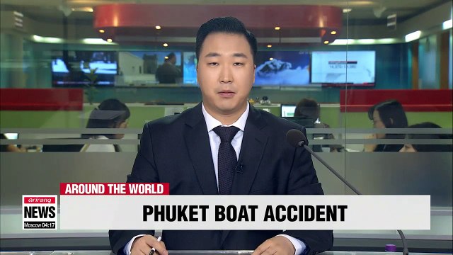 At least one dead, 53 missing after tourist boat capsizes in Phuket