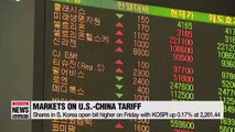 Shares in S. Korea open slightly higher on Friday as markets closely follow D-day of U.S.-China tariff spat