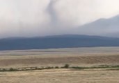 Tornado Sucks up Smoke From Colorado's Weston Pass Fire