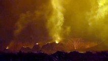 Rare footage of volcanic 