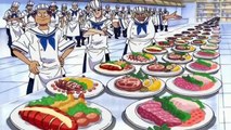วันพีช​ ซันจิแข่งทำอาหารกับทหารเรือ