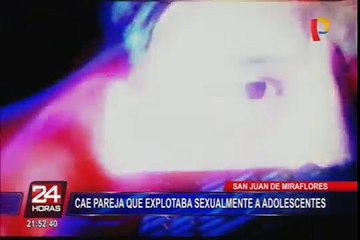 Capturan a pareja que explotaba laboralmente a menores de edad
