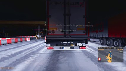Euro Truck Simulator 2 - Convoi 24S du 17 Février 2018 (Partie 15)