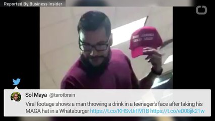 Viral Video Shows Man Stealing A MAGA Hat At A Whataburger