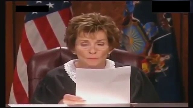 Angry Man Flips Out On Judge Judy