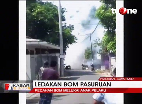 Rekaman Amatir Detik-detik Ledakan di Pasuruan