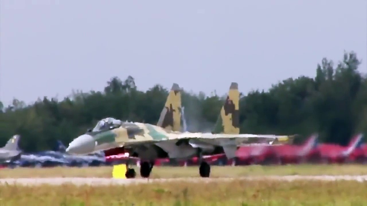 Russlands Waffen Su 35 Bester Kampfjet der Welt