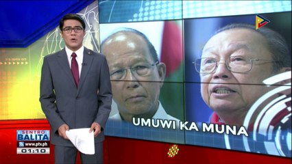 #SentroBalita | Lorenzana: Sison, dapat umuwi sa PHL para makita ang progreso ng bansa