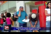 Bancos no podrán cobrarse deudas a través de cuentas sueldo