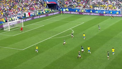 ROBERTO FIRMINO Goal  - Brazil v Mexico - MATCH 53_HD