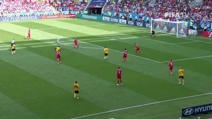 Romelu LUKAKU Goal 2 - Belgium v Tunisia - MATCH 29_HD