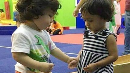 Taimur Ali  Khan FINDS his GIRLFRIEND in play school । FilmiBeat