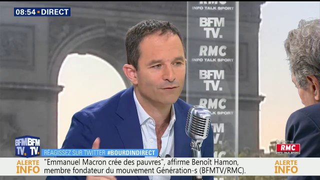 Pour Hamon, Macron est indigne du vote des classes populaires à la présidentielle