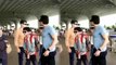 Bobby Deol son Aryaman Deol REFUSES to get CLICKED at Mumbai airport; Watch Video | FilmiBeat