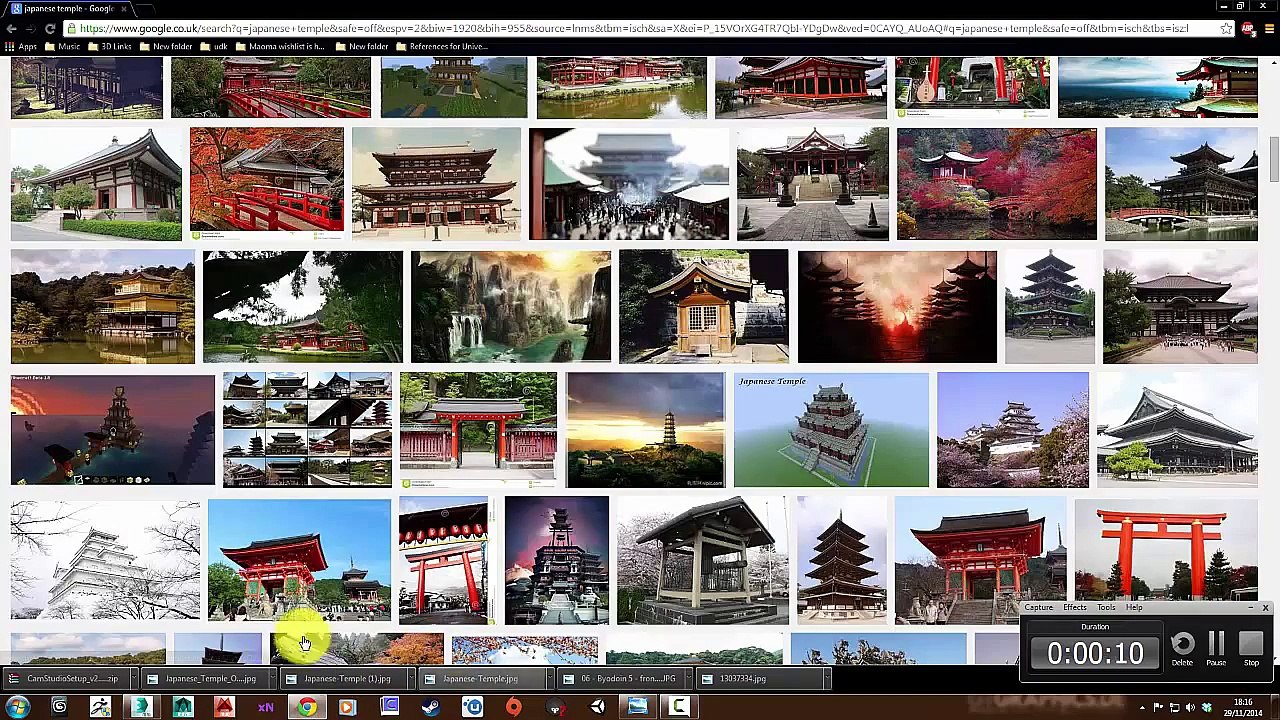Japanese Temple Tutorial Step 5