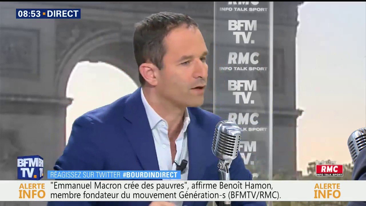 "Va voir tes singes": ce que Hamon a entendu au camp de migrants de Ouistreham