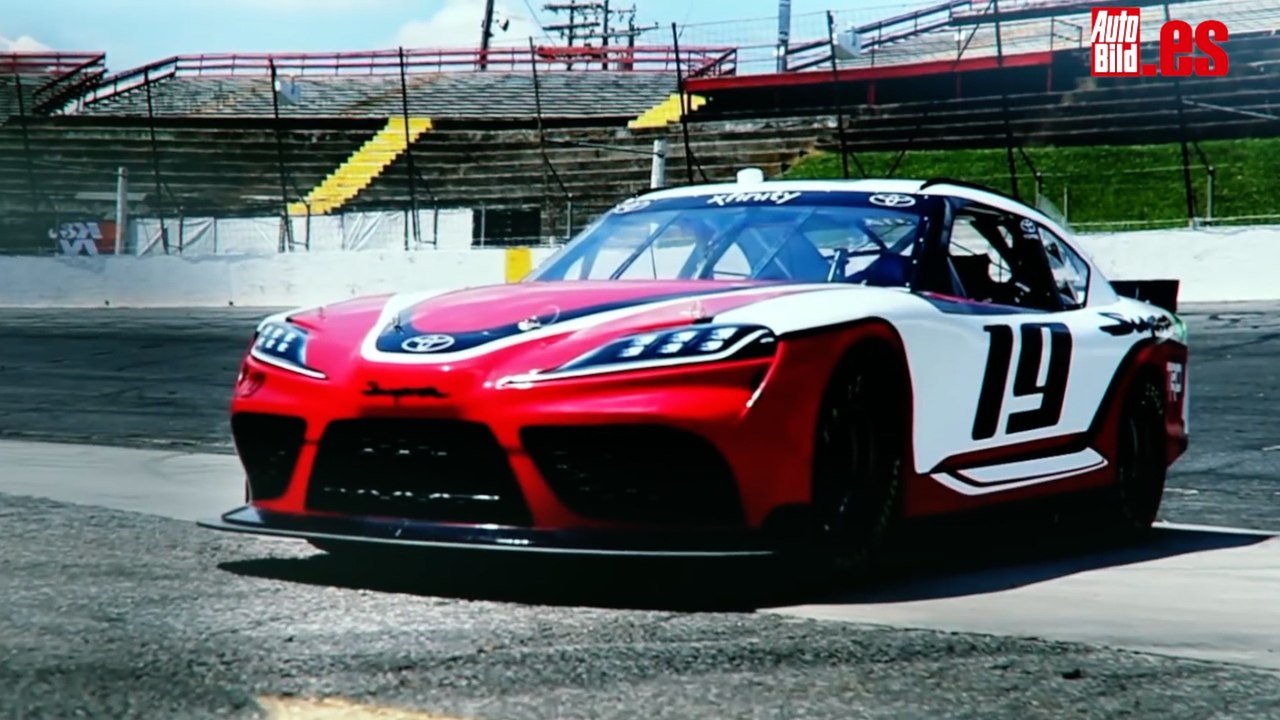 VÍDEO: Toyota Supra NASCAR 2019, los detalles de la bestia