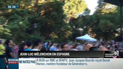 Président Magnien ! : Jean-Luc Mélenchon en Espagne - 06/07