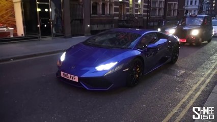 Blue Lamborghini Huracan - Combo with Oakley Aventador and 599 GTO Shmee150