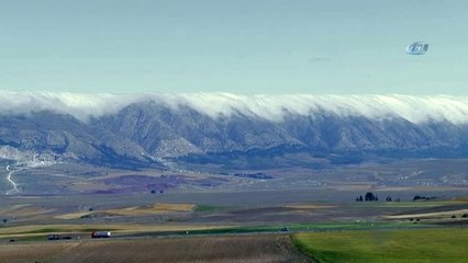 Yaz Mevsiminde Kış'ı Andıran Görüntüler