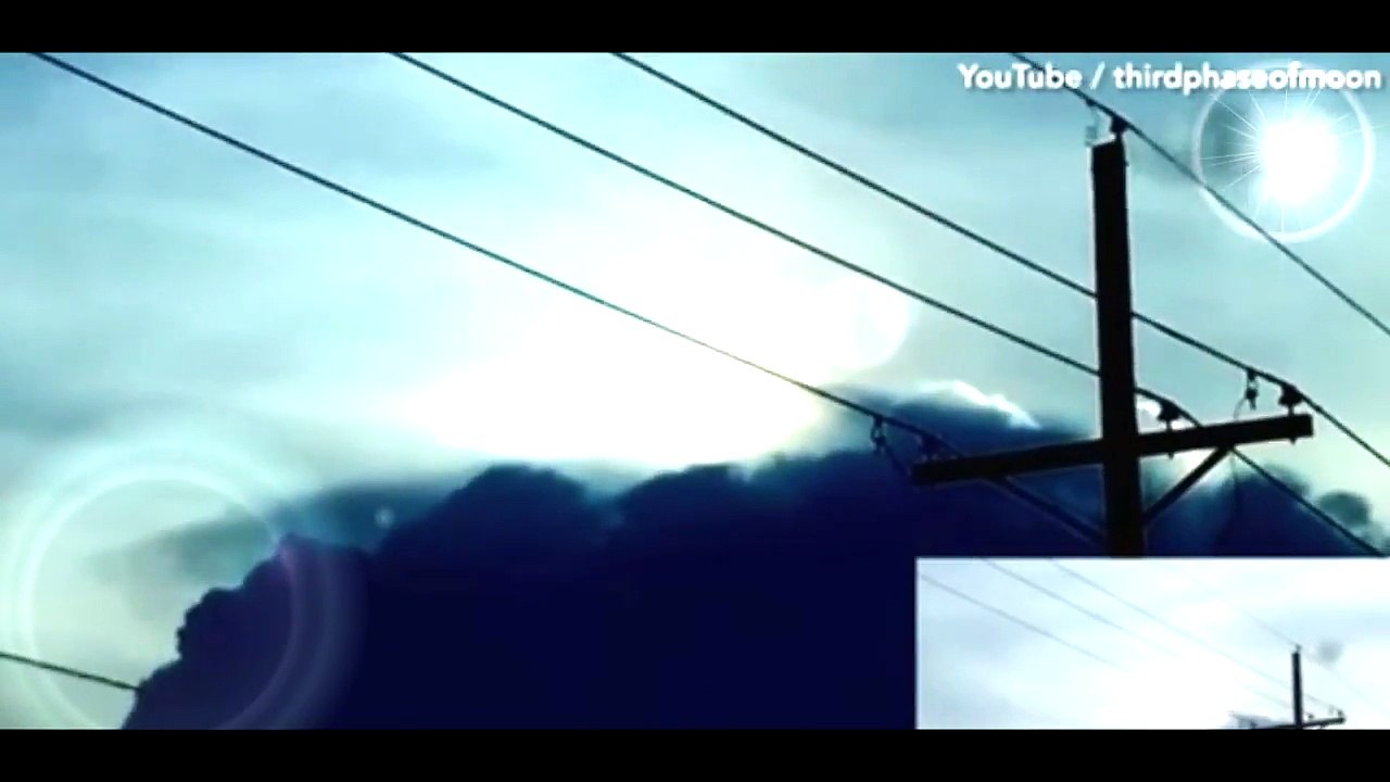 Huge fluctuating ring shaped cloud spotted over California