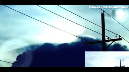 Huge fluctuating ring shaped cloud spotted over California