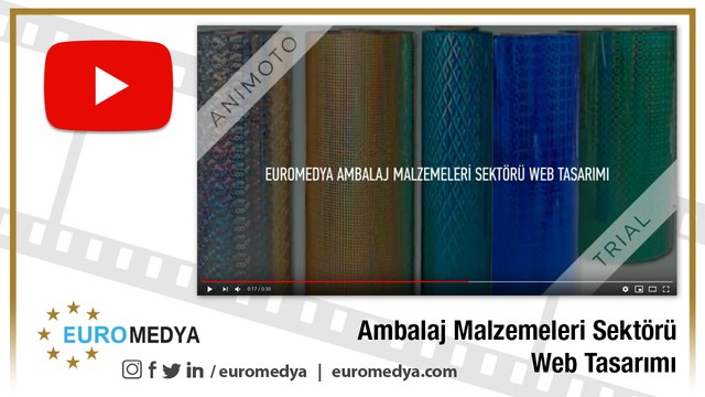 EUROMEDYA Ambalajlama ve Paketleme Web Tasarımı