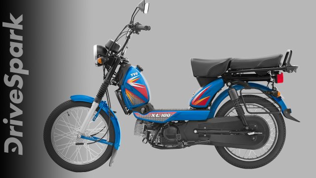 TVS XL 100 i-Touch Start Launched In India; Priced At 36,109 — DriveSpark