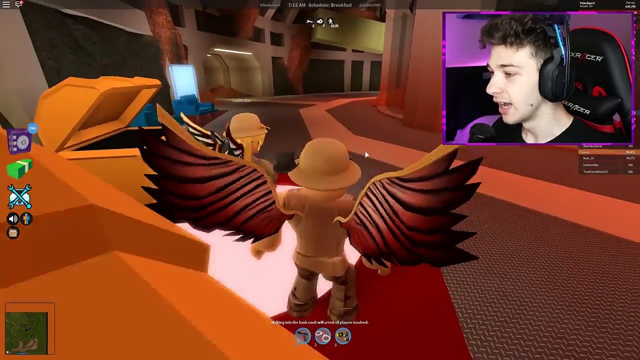 Disguising As The Collector Roblox Jailbreak Dailymotion Video