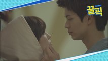 ′연기돌′ 육성재-박초롱, 과거 드라마 속 도서관 키스 ′심쿵♡′