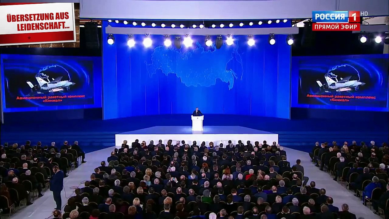 Putin Präsentiert neue russische Waffensysteme hyperschall trägersystem putin deutsch