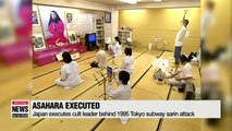 Shoko Asahara, head of Aum Shinrikyo cult behind Tokyo gas attack executed
