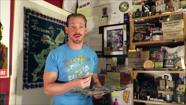 1944 US Army Air Force Air Crew Lunch MRE Review Pilot Ration Vintage Meal Ready to Eat Taste Test