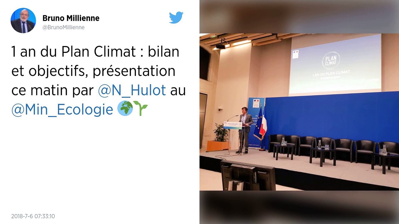 Premier bilan du plan climat du gouvernement.