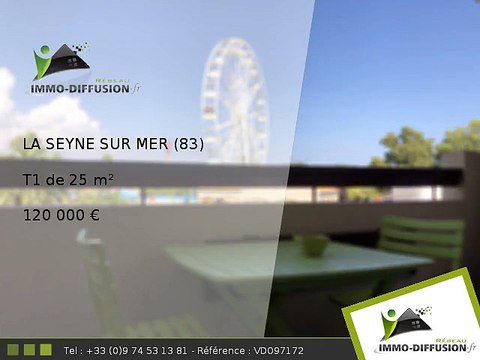 T1 A vendre La seyne sur mer 25m2 - Les Sablettes