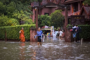 [Vidéo] Cambodge: Phnom Penh sous les eaux de la mousson