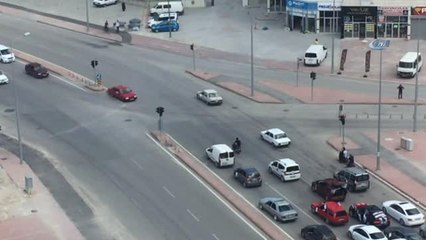 Konya'daki Trafik Magandaları Polisten Kaçamadı