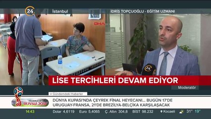 Lise tercihleri devam ediyor