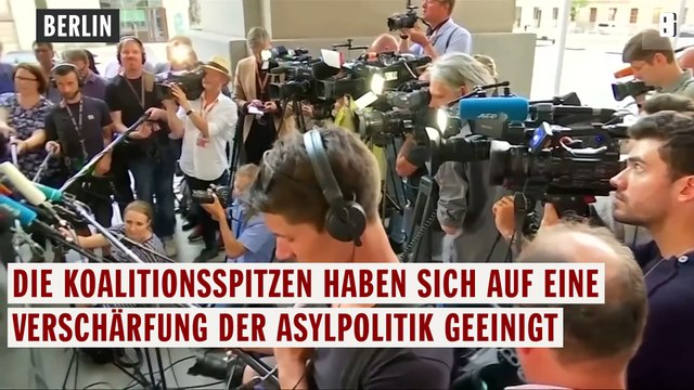 Durchbruch in Flüchtlingsdebatte Große Koalition einigt sich auf Asylpaket
