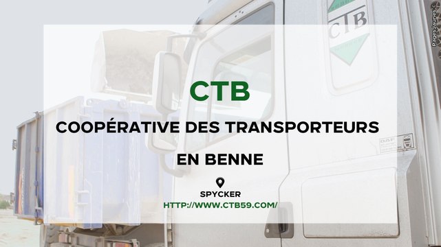 CTB : Coopérative des Transporteurs en Benne à Spycker (59)