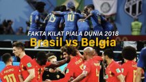 Fakta Kilat 8 Besar Piala Dunia 2018: Brasil Vs Belgia