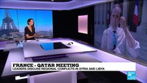 French President holds talks with Qatar''s Emir in Paris