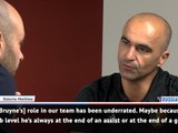 De Bruyne's role in Belgium team is underrated - Martinez