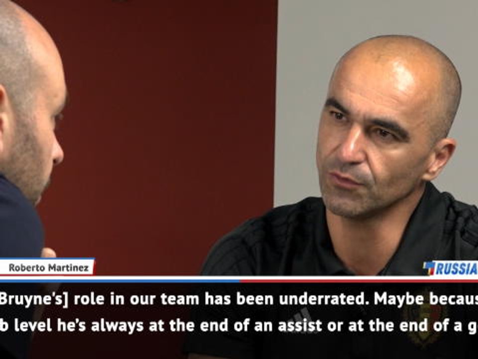 De Bruyne's role in Belgium team is underrated - Martinez