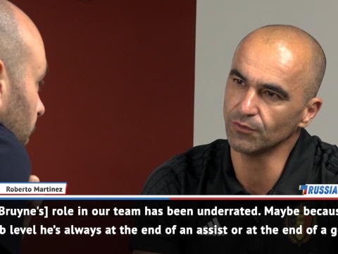 De Bruyne's role in Belgium team is underrated - Martinez