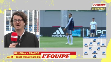 Dufy commente la titularisation de Tolisso - Foot - CM 2018 - Bleus