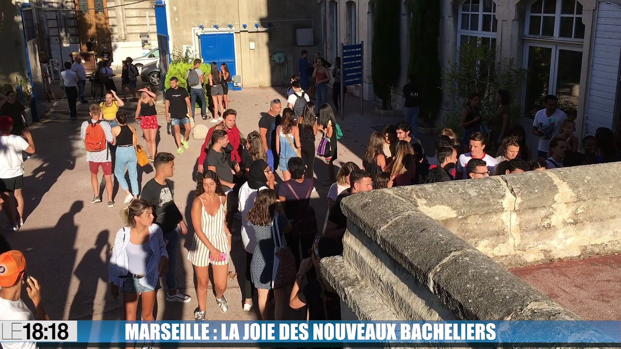 Résultats du bac : joie ou tristesse pour les lycéens marseillais