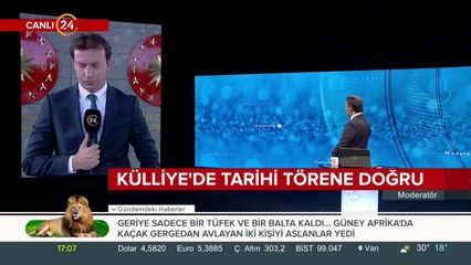 Külliye'de tarihi törene doğru