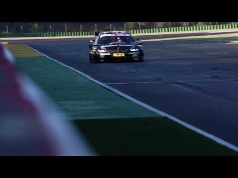 BMW DTM Testdrives in Valencia - Driving action BMW M3 DTM